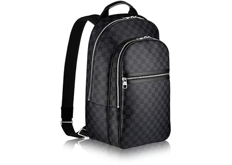 louis vuitton backpack michael nm damier graphite noir|Louis Vuitton avenue backpack.